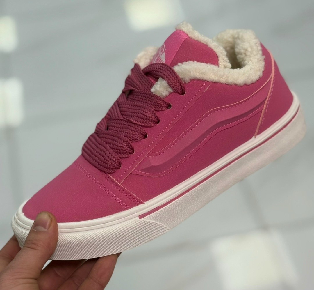 ,кеды на меху,зимние кроссовки ванс, женская,кеды vans