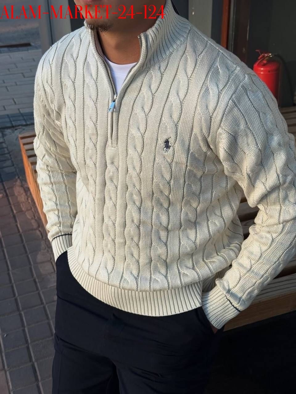 джемпер ральф лорен мужской белый,свитеры мужские,мужские вязаные свитера,свитер для мужчин,свитер ralph lauren zip