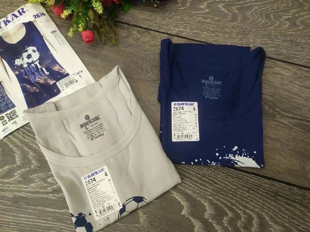 майка байкар для мальчика,майка для мальчика baykar,baykar майка для мальчика 2688,нижнее детское белье,комплект белья для мальчика майка трусы baykar