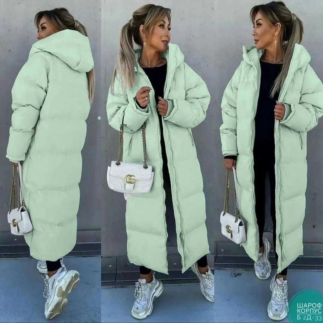 стильные пуховики,стильный зимний пуховик,женские пуховики,зимние куртки,куртка зимняя длинная