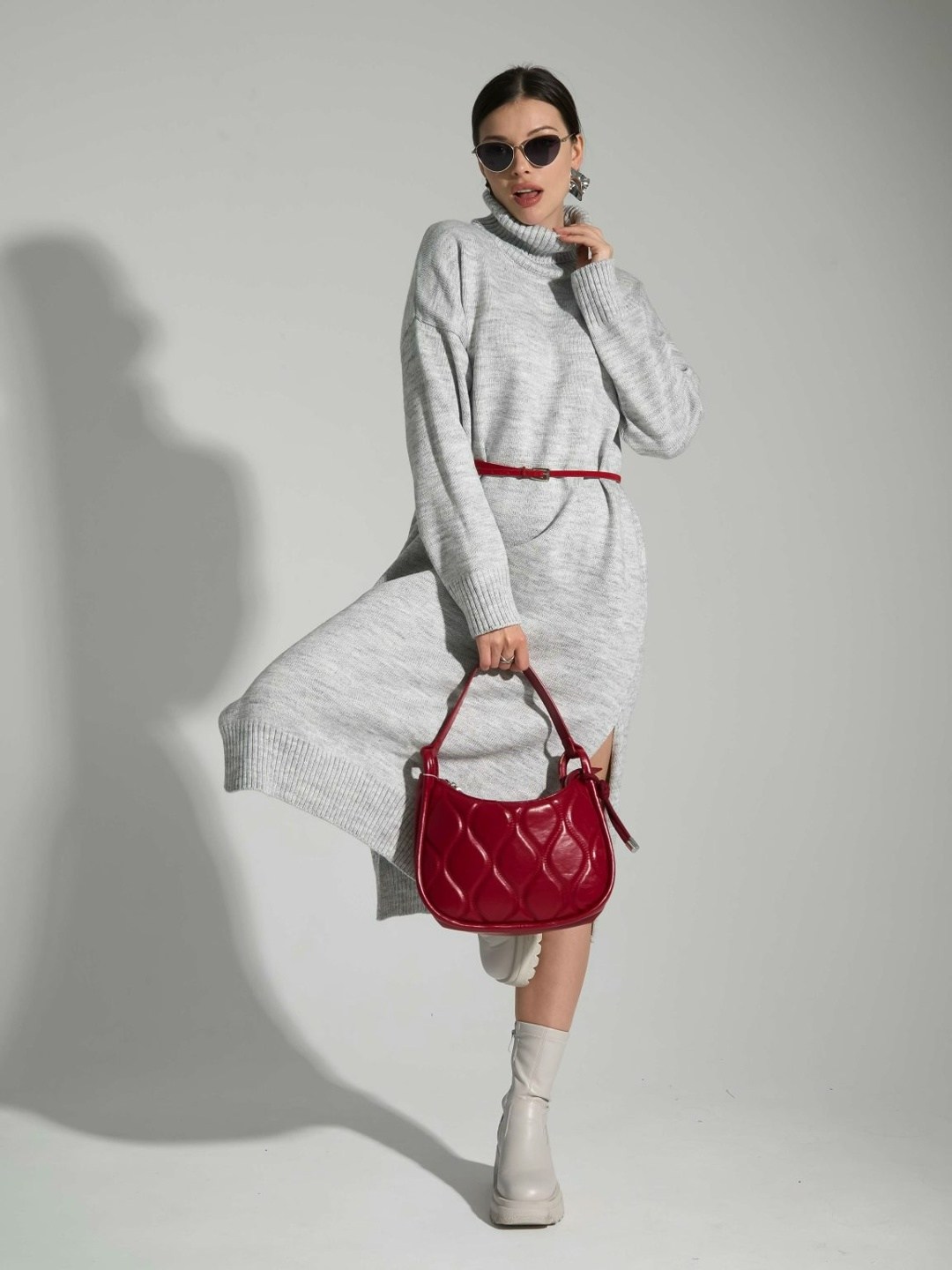 вязаное платье с высоким воротом,трикотажное платье,платье женское теплое вязаное,вязаное платье,теплое вязаное платье