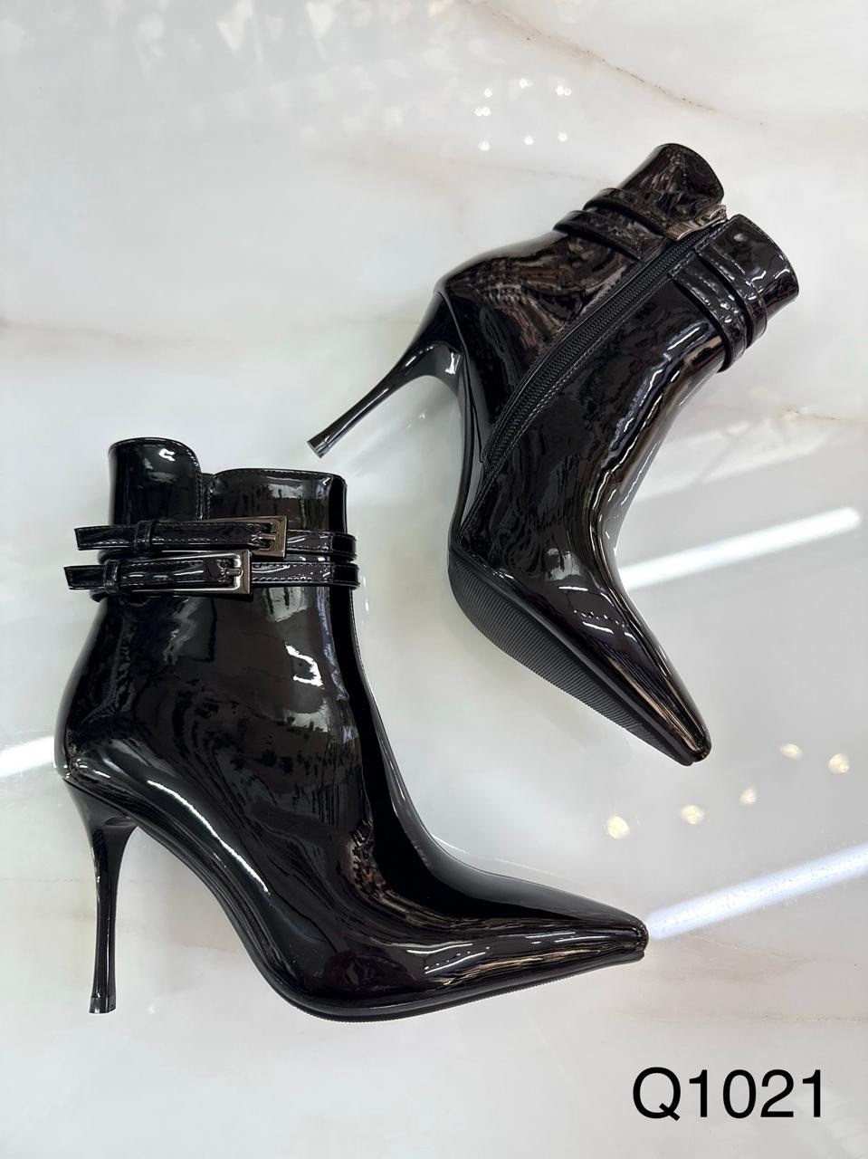 женские ботильоны,,модные ботильоны,женские ботильоны из лакированной кожи,стильные ботильоны