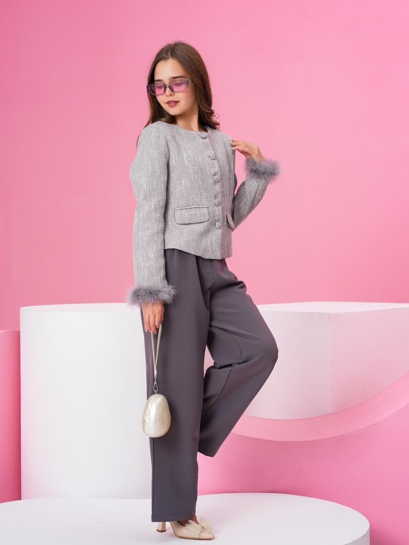 серый брючный костюм,костюмы брючные,жакет и брюки,брючные женские костюмы,брючный комплект