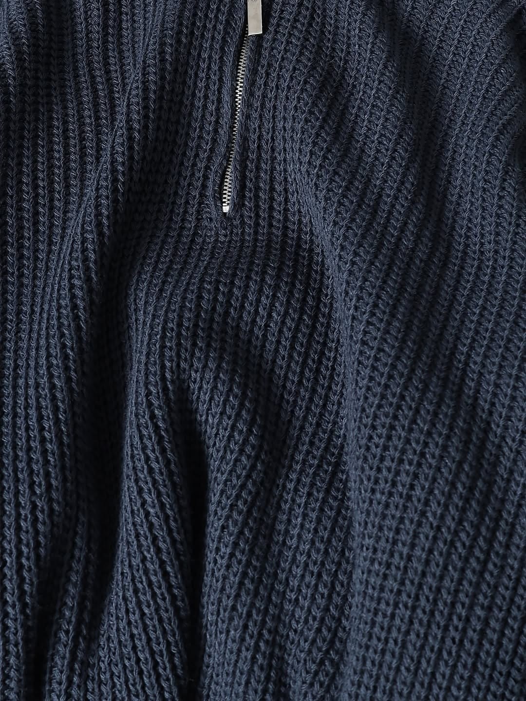 свитер с замком,свитер с высоким воротом,модный джемпер,свитер на молнии,трикотажный свитер