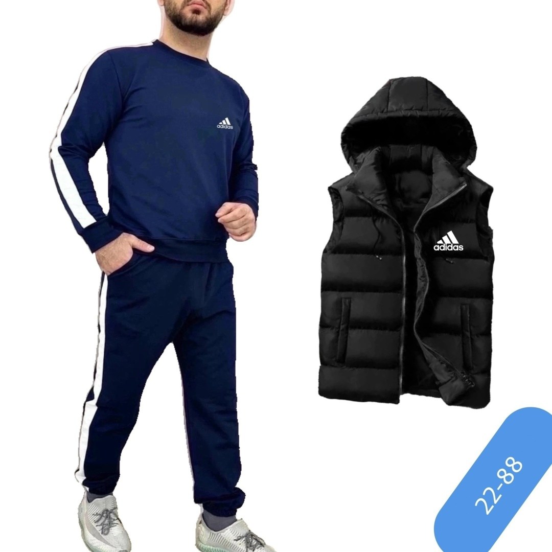 спортивные костюмы,костюмы спортивные мужские,спортивный костюм с жилеткой мужской,костюм тройка спортивный