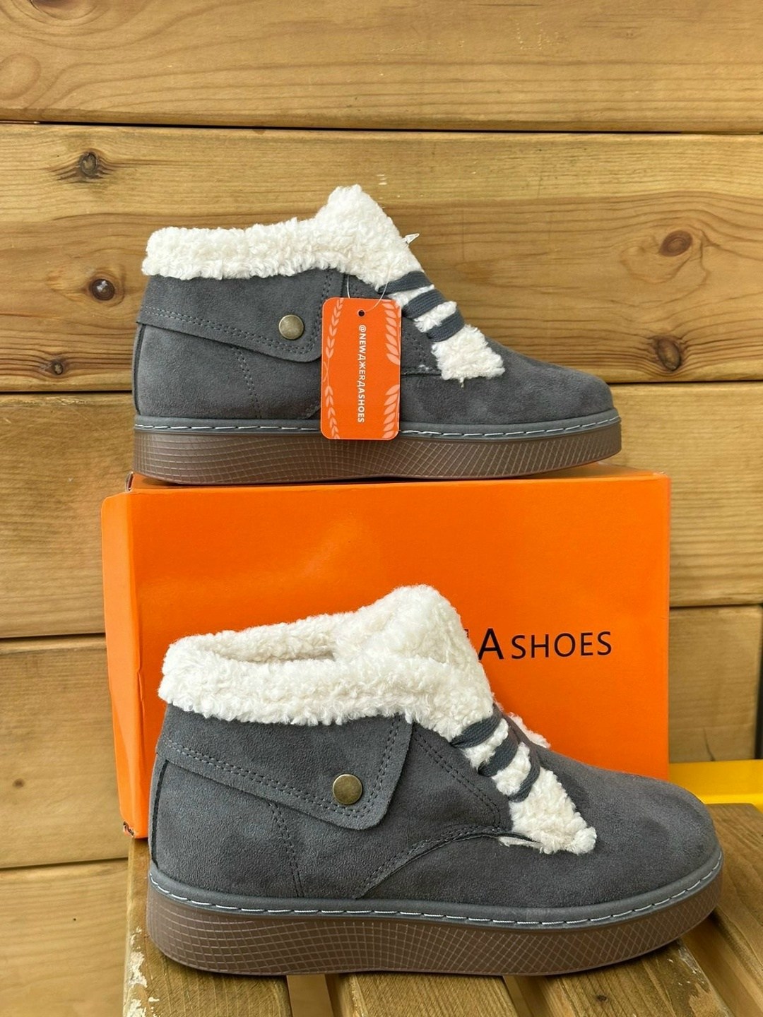 ,ботинки женские,ботинки эсприт женские серые на меху, повседневные,ботинка женские зимние