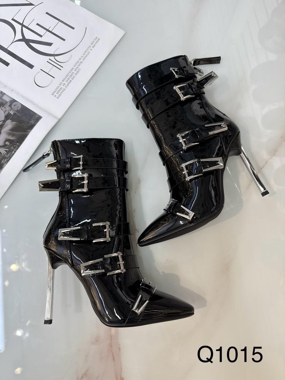 ботильоны женские из лакированной кожи,ботильоны на шпильке,женские ботильоны,модные ботильоны,женские ботинки на высоком каблуке