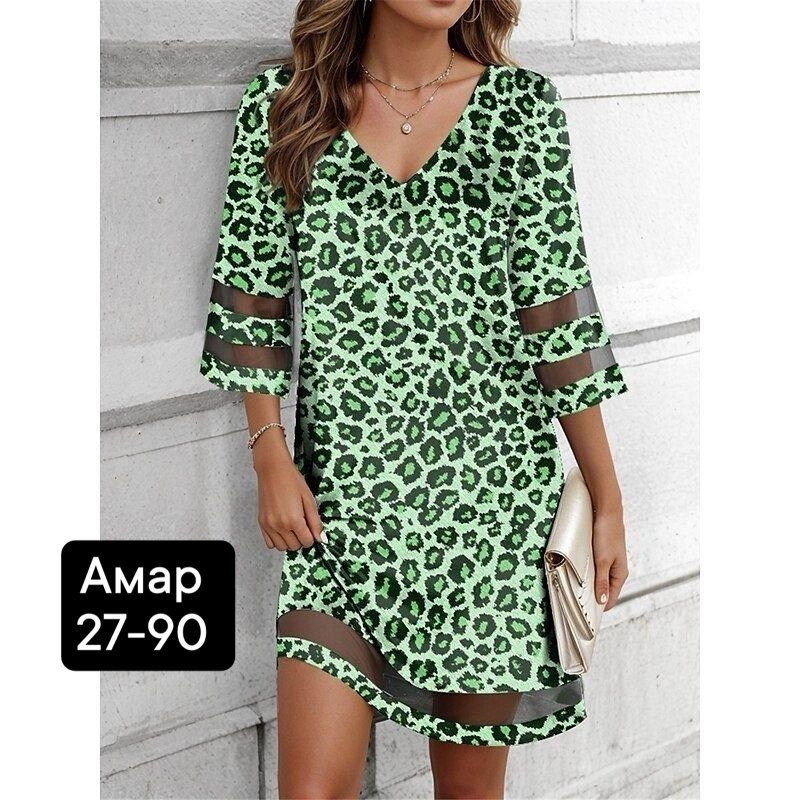 платье женский летний,платье с леопардовым принтом,платье туника,платье женское леопардовое,