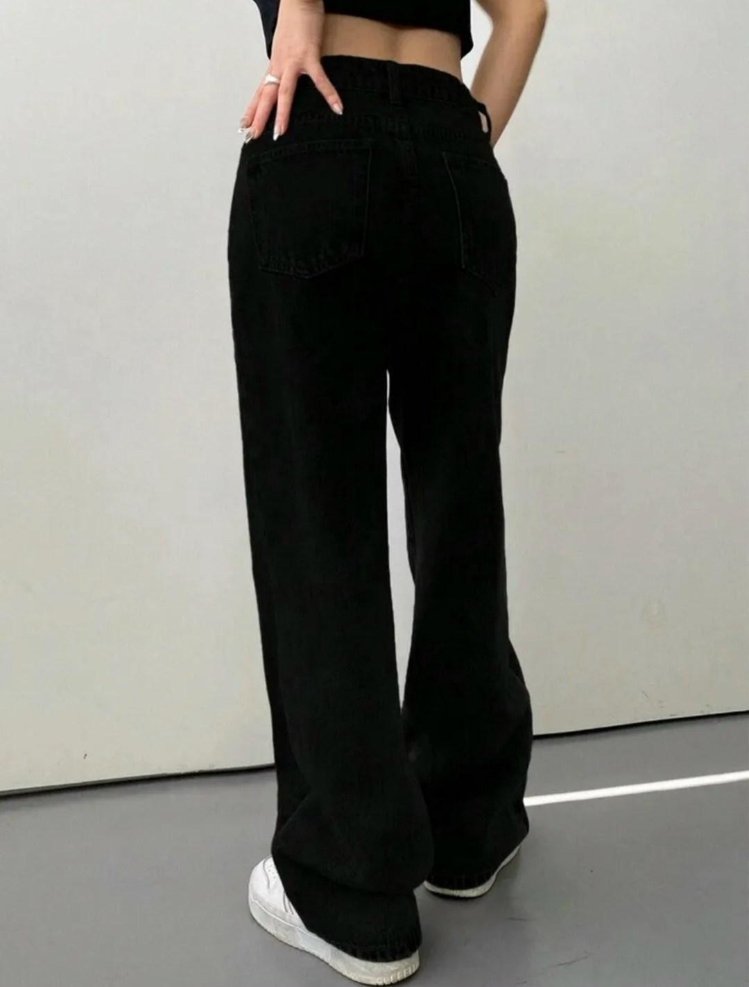 брюки джинсы,джинсы широкие,джинсы мода,широкие брюки,джинсы черные женские