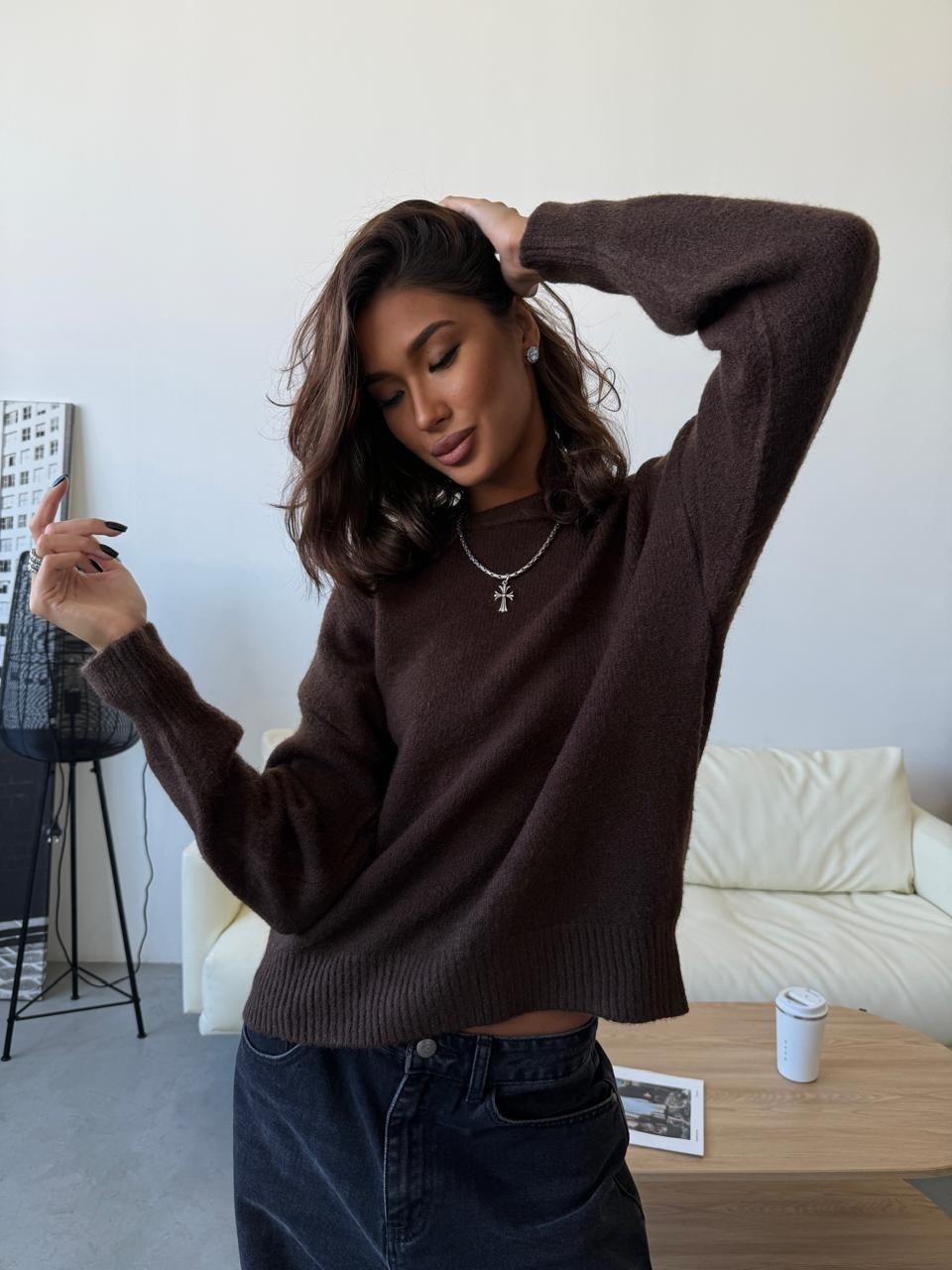 джемпер оверсайз,модные свитера,джемпер оверсайз свитер,оверсайз свитер,джемпер