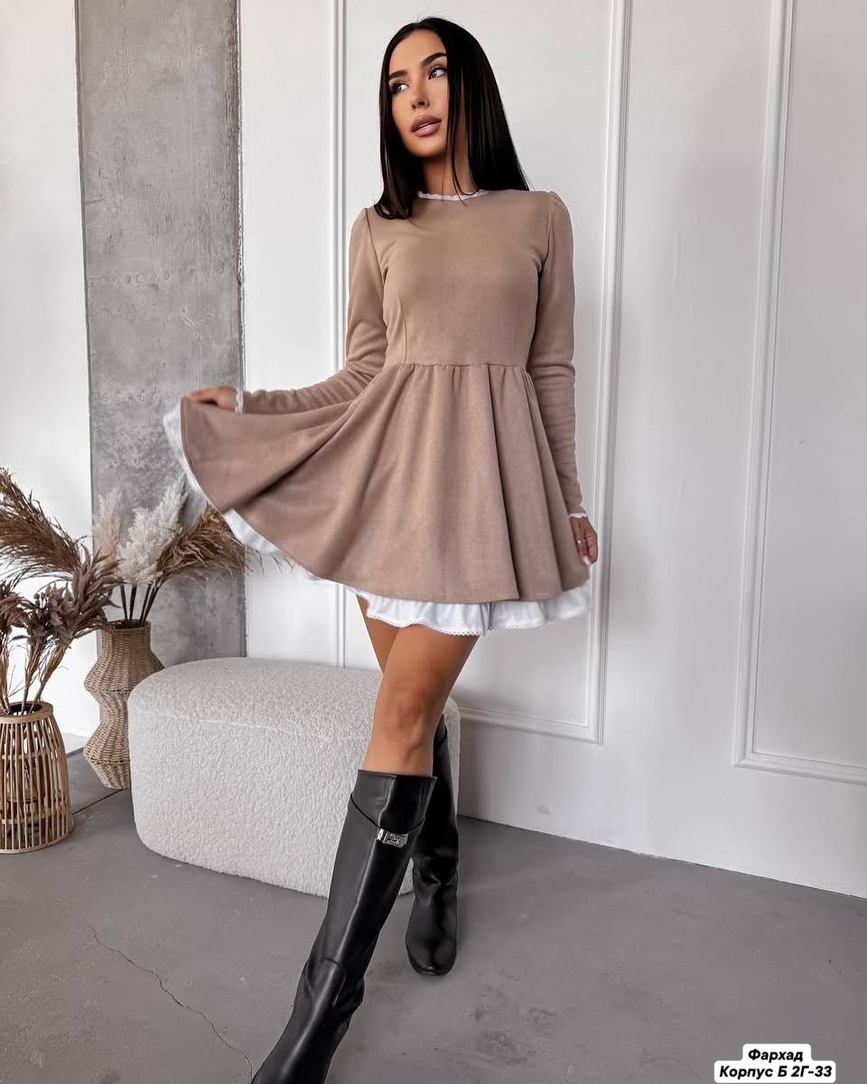 платье нарядное теплое,теплое платье,платье женское короткое,замшевое платье,платье замшевое короткое