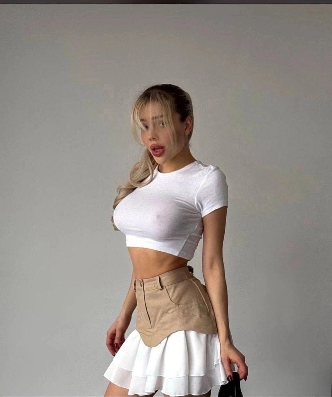 юбка короткая с воланами,бежевая юбка,юбка,юбка женская,юбка мини