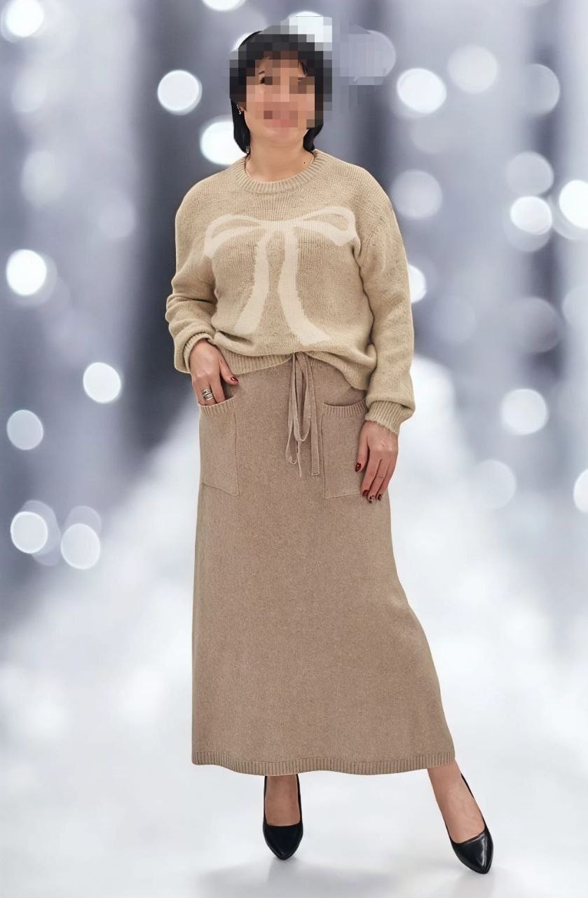 вязаная юбка,трикотажная юбка,юбка,вязаный костюм с юбкой,юбка женская