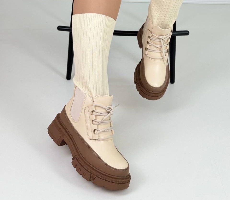 ,женская ,ботинки с чулками,женские ботинки,ботинки на платформе