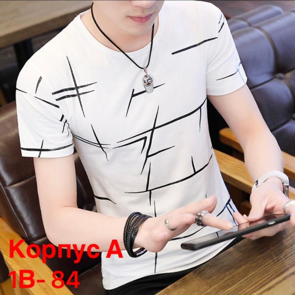футболка корейский стиль,футболки для мужчин,мужская футболка,мужская футболка с короткими рукавами,мужская футболка в полоску