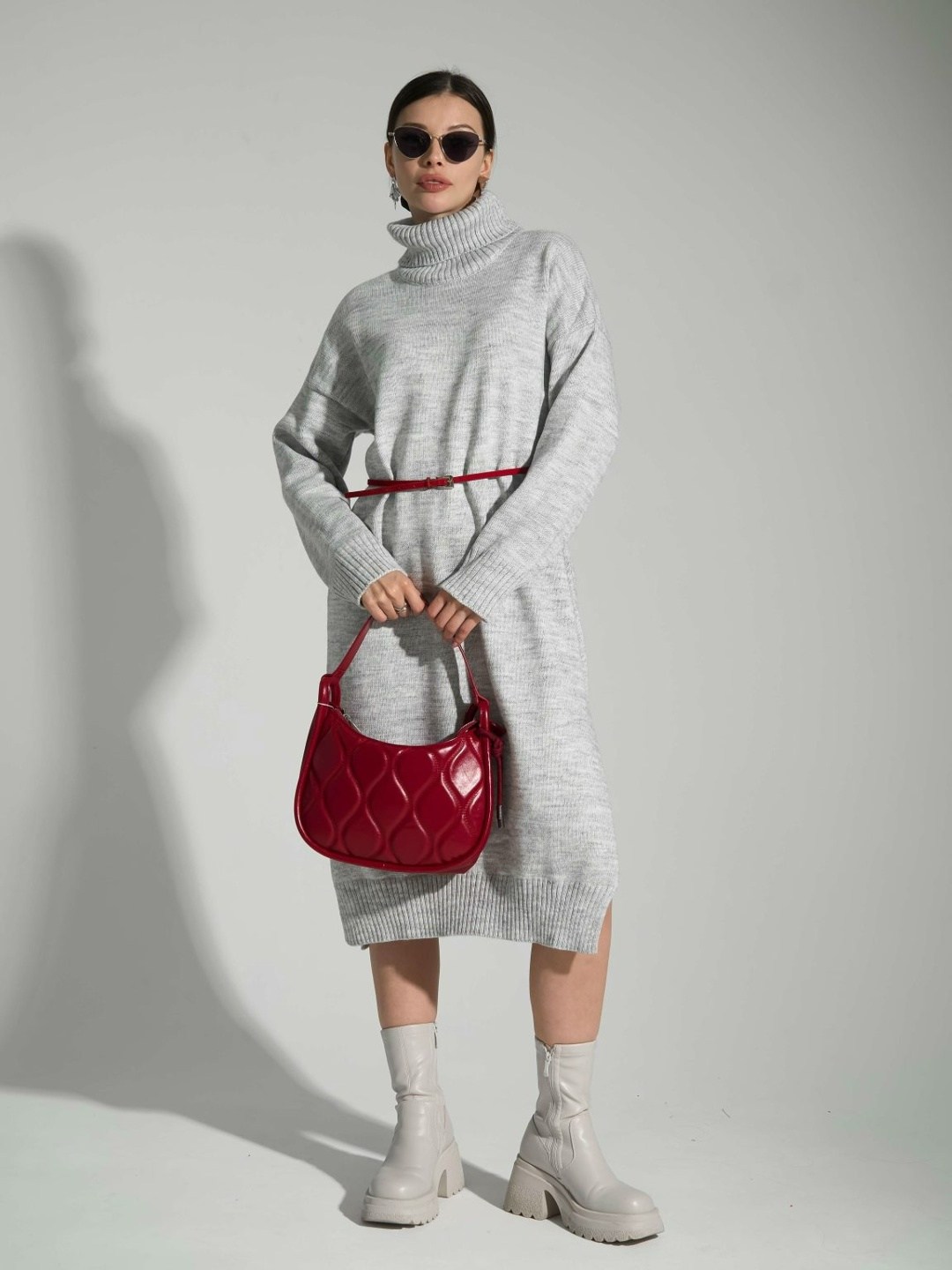 вязаное платье с высоким воротом,трикотажное платье,платье женское теплое вязаное,вязаное платье,теплое вязаное платье