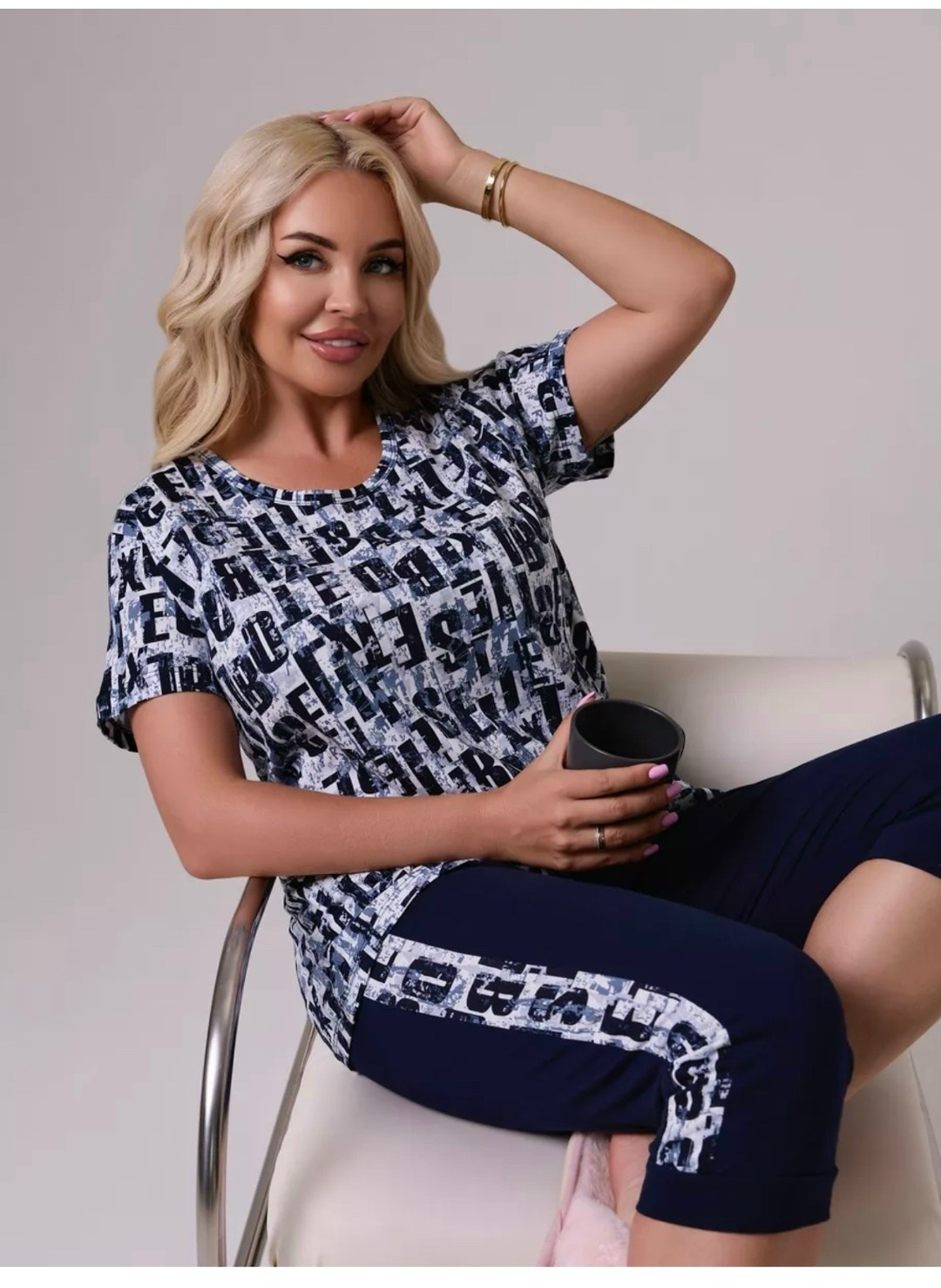 пижама с бриджами трикотажная,пижама с бриджами трикотажная samaя,домашний костюм с бриджами,костюм с бриджами,женский костюм с бриджами