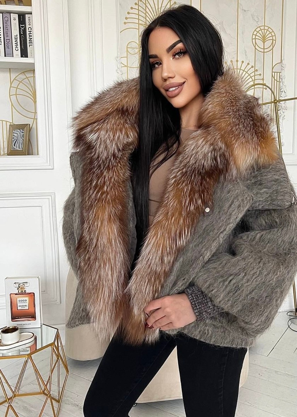 стильные пуховики,пуховики с мехом,стильная куртка,куртка женская