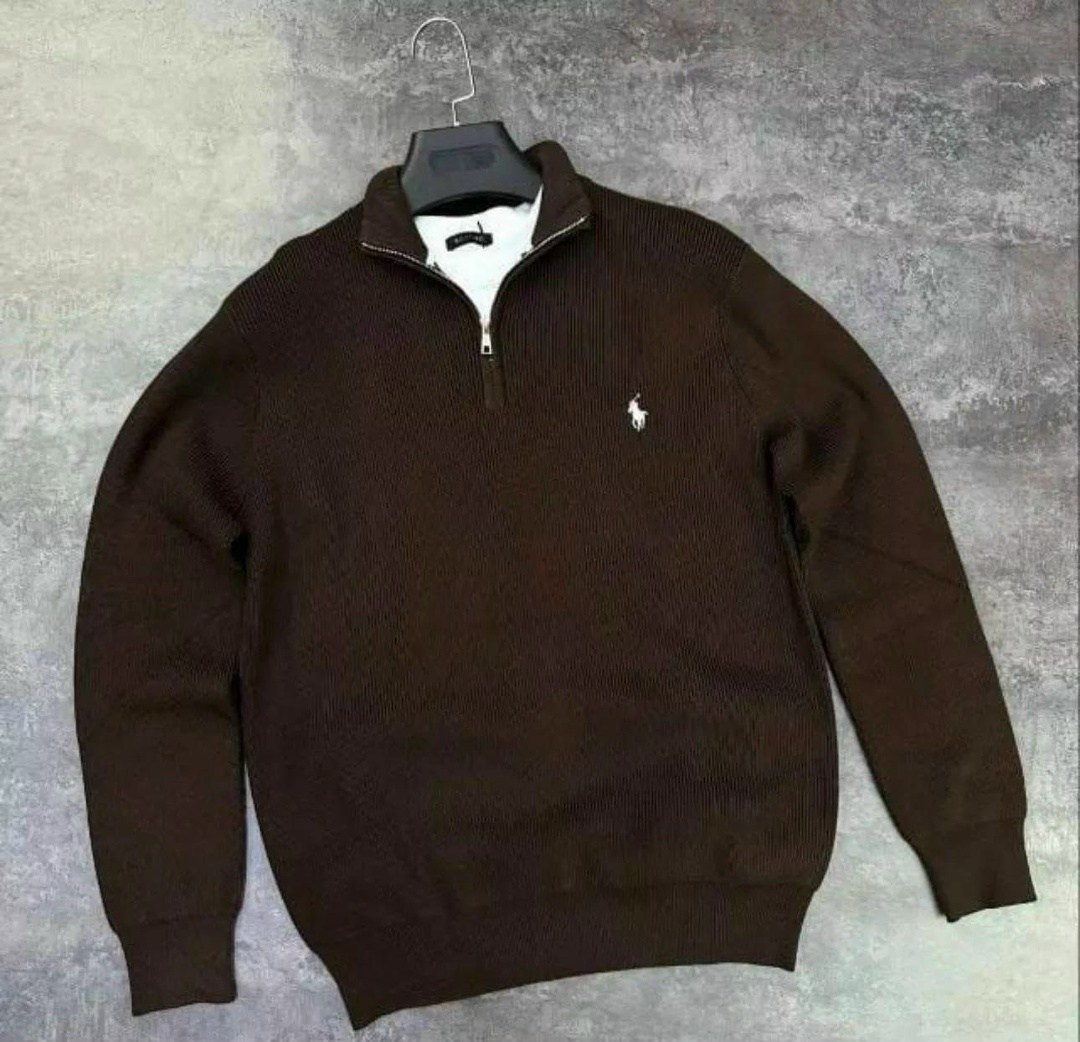 поло кофта,пуловер мужской,мужская мода,свитеры мужские,коричневая кофта