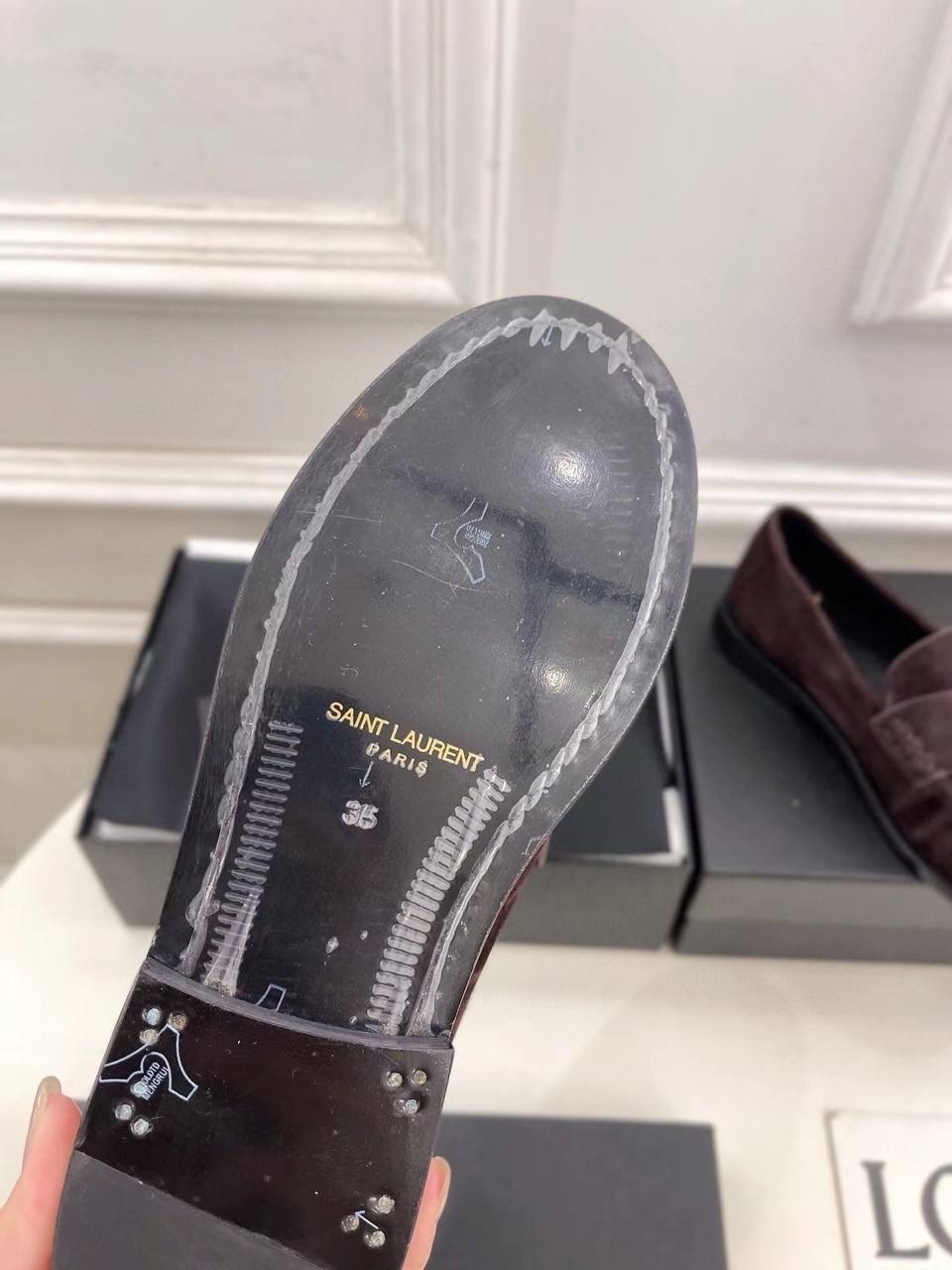 лоферы saint laurent черный,,кожаные лоферы,женские кожаные лоферы,лоферы yves saint laurent