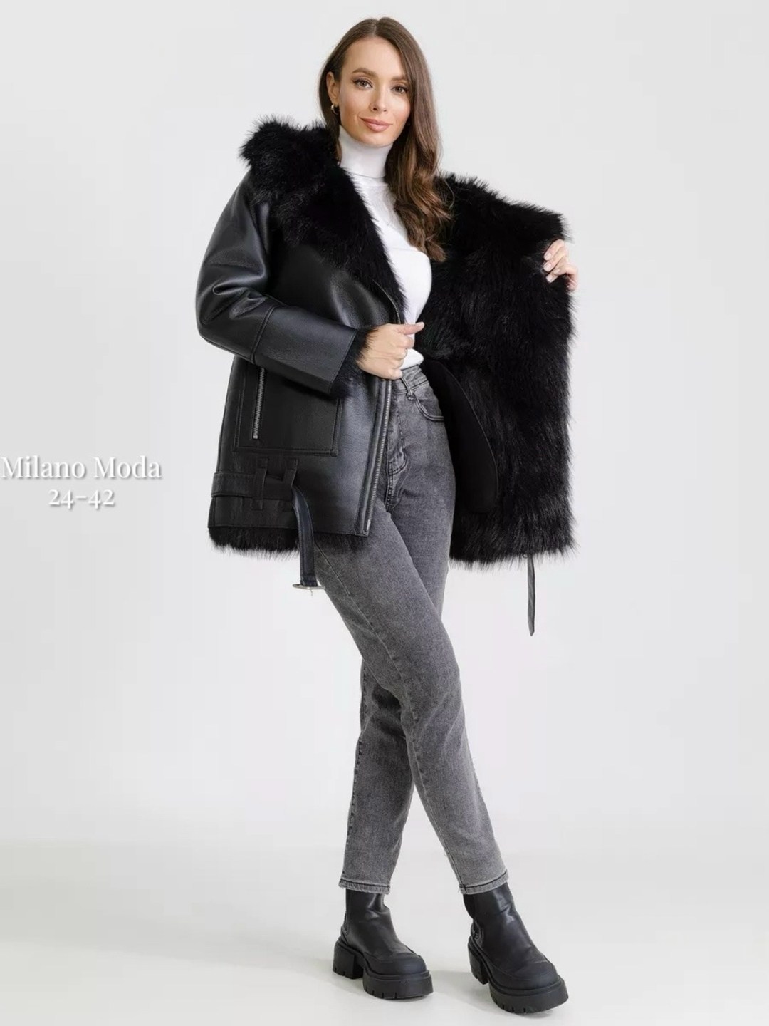 дубленка женская,черная дубленка,дубленка женская зимняя,дубленка женская с капюшоном,короткая дубленка