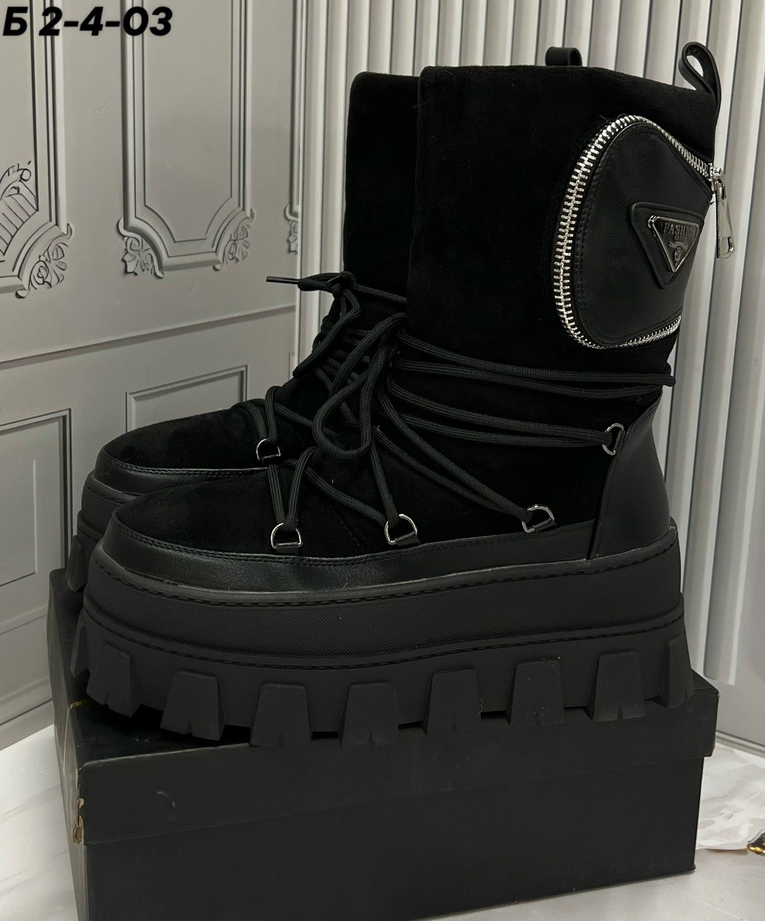 дутики prada,дутики прада женские,,зимняя женская ,дутики женские