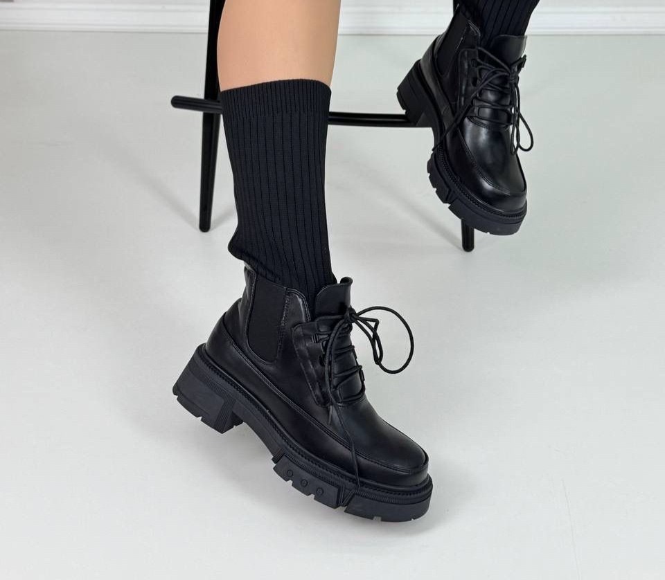 ,женская ,ботинки с чулками,женские ботинки,ботинки на платформе