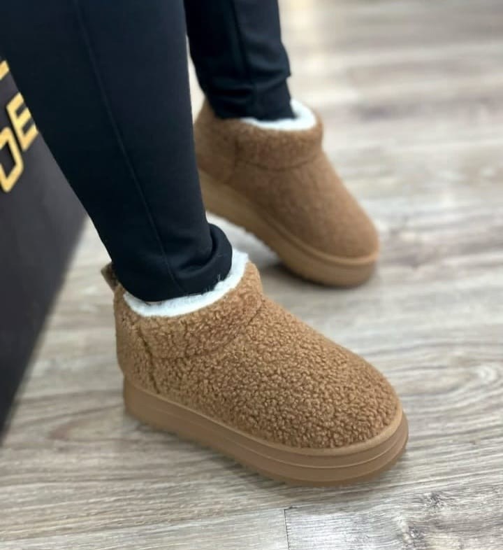 угги женские,женская зимняя ,укороченные угги,теплая ,