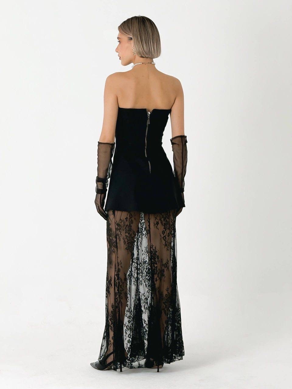 платье прозрачное,кружевное платье,платье удлиненное,платье черное,платье