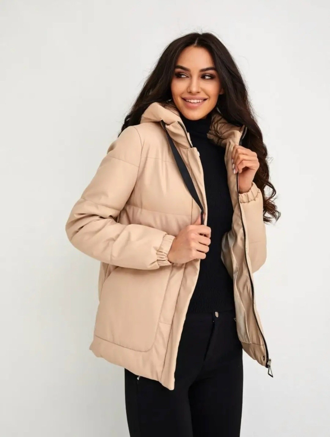 куртка женская бежевая,куртка женская,женская зимняя куртка,женская демисезонная куртка,пуховик бежевый