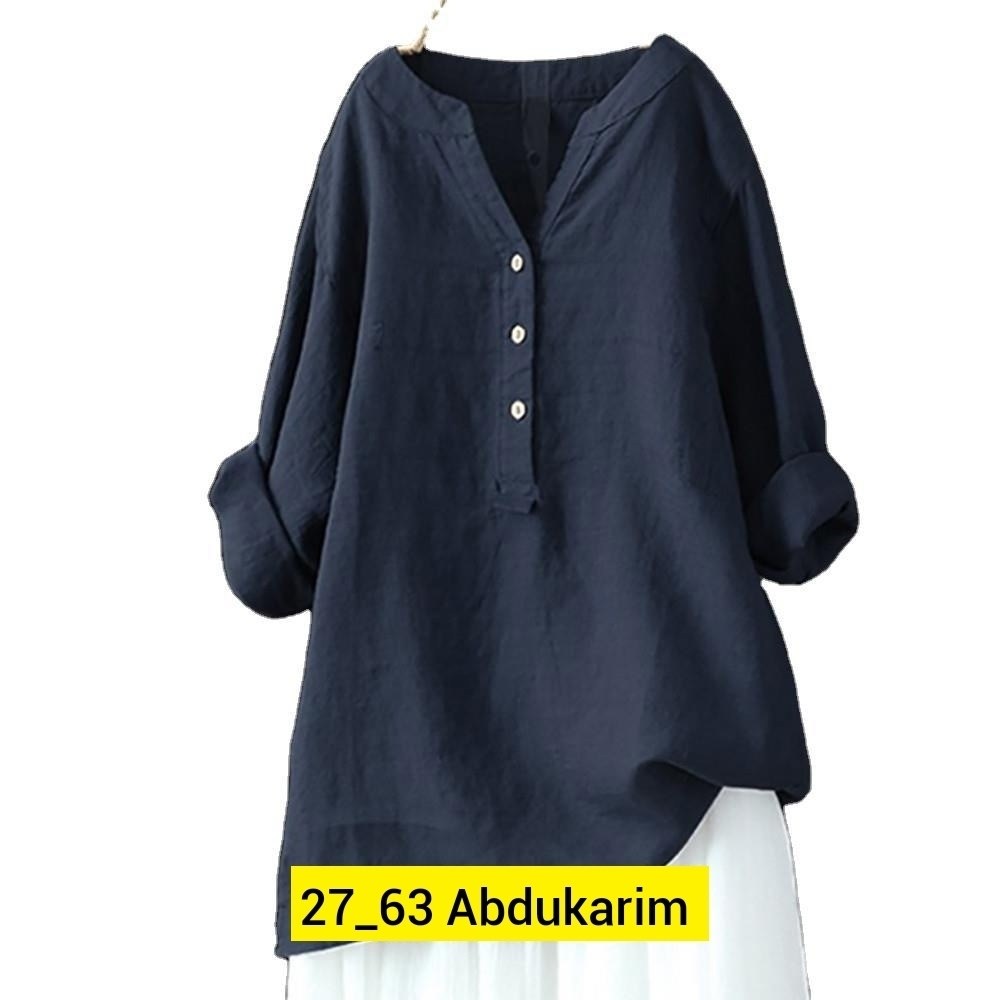 женская рубашка с длинными рукавами,женская повседневная однотонная рубашка,женская рубашка больших размеров,блуза повседневная,туника с длинными рукавами