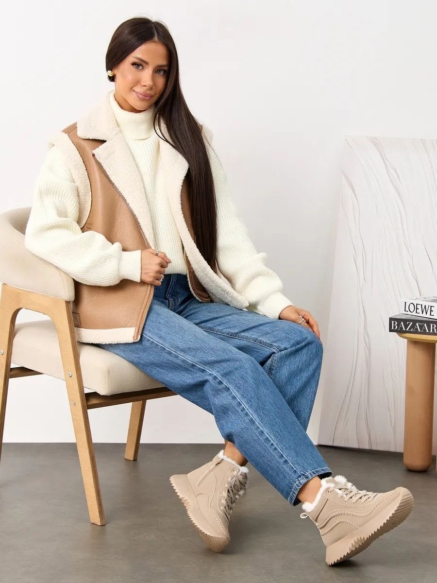 кроссовки женскиe,бежевые кроссовки,кроссовки зимние женские,,зимние кроссовки