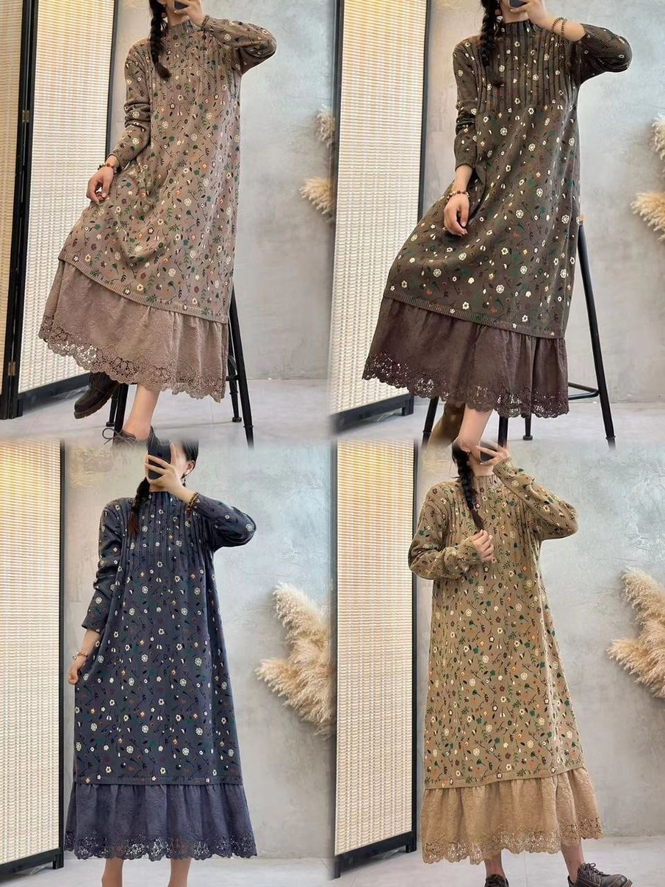 винтажное платье,стиль бохо платье,платье бохо,стильное платье,платье винтаж