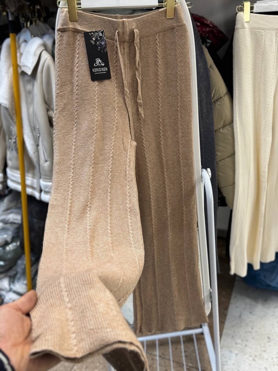 широкие брюки женские,трикотажные брюки,широкие брюки,брюки женские вязаные,вязаные брюки