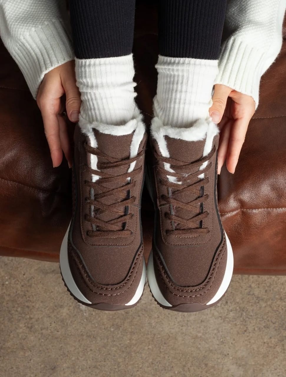 ,кроссовки женскиe,зимние кроссовки женские,кроссовки теплые,кроссовки женские коричневые