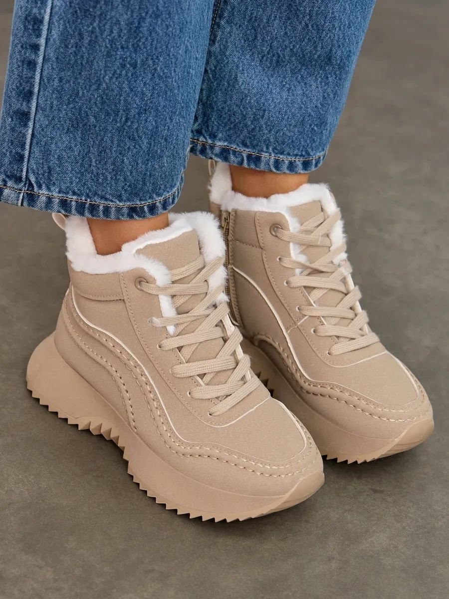 кроссовки женскиe,бежевые кроссовки,кроссовки зимние женские,,зимние кроссовки