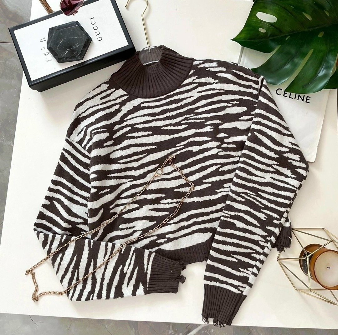 модные свитера,свитера женские,свитер зебра остин,свитер джемпер,свитер женский кофта