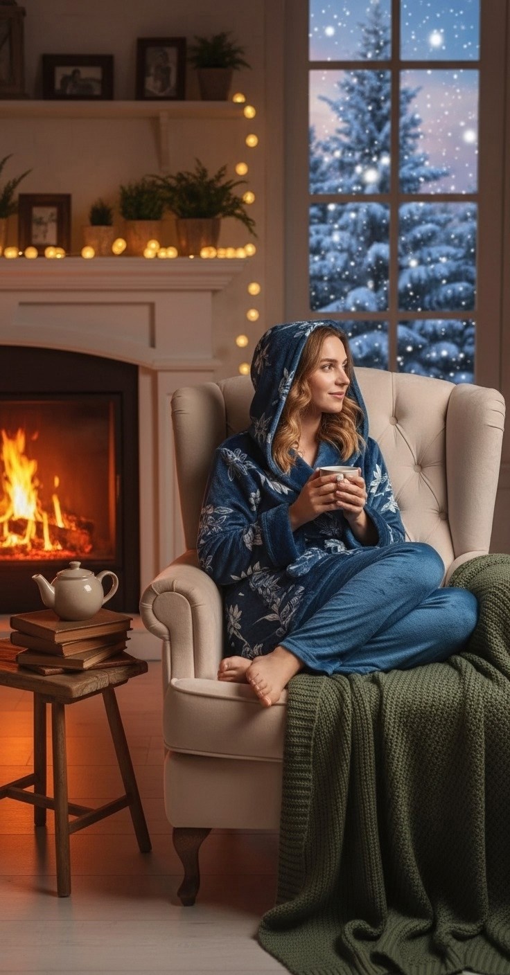 флисовый халат,халат женский,домашние костюмы,комплект пижама,комплект женских