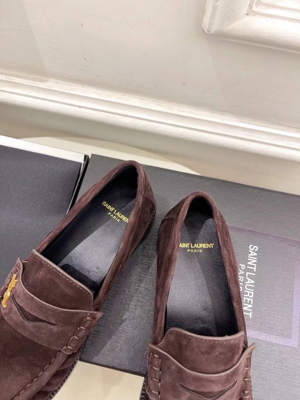 лоферы saint laurent черный,,кожаные лоферы,женские кожаные лоферы,лоферы yves saint laurent