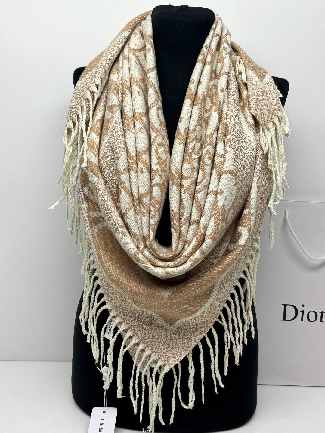 кашемировый платок,палантин кристиан диор,шарф платок,палантин женские,палантин платок