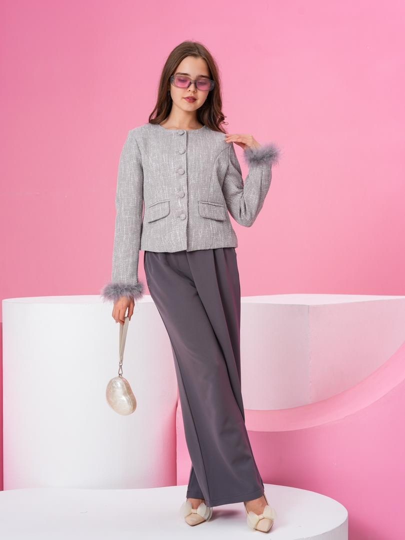 серый брючный костюм,костюмы брючные,жакет и брюки,брючные женские костюмы,брючный комплект