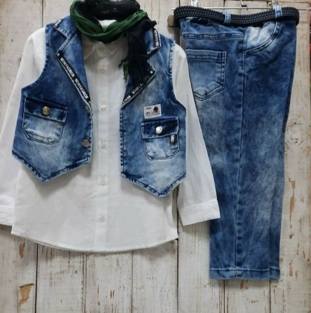 костюм джинсовый,костюм тройка детский,джинсовый комплект,джинсовый костюм для мальчика,комплект одежды для мальчика