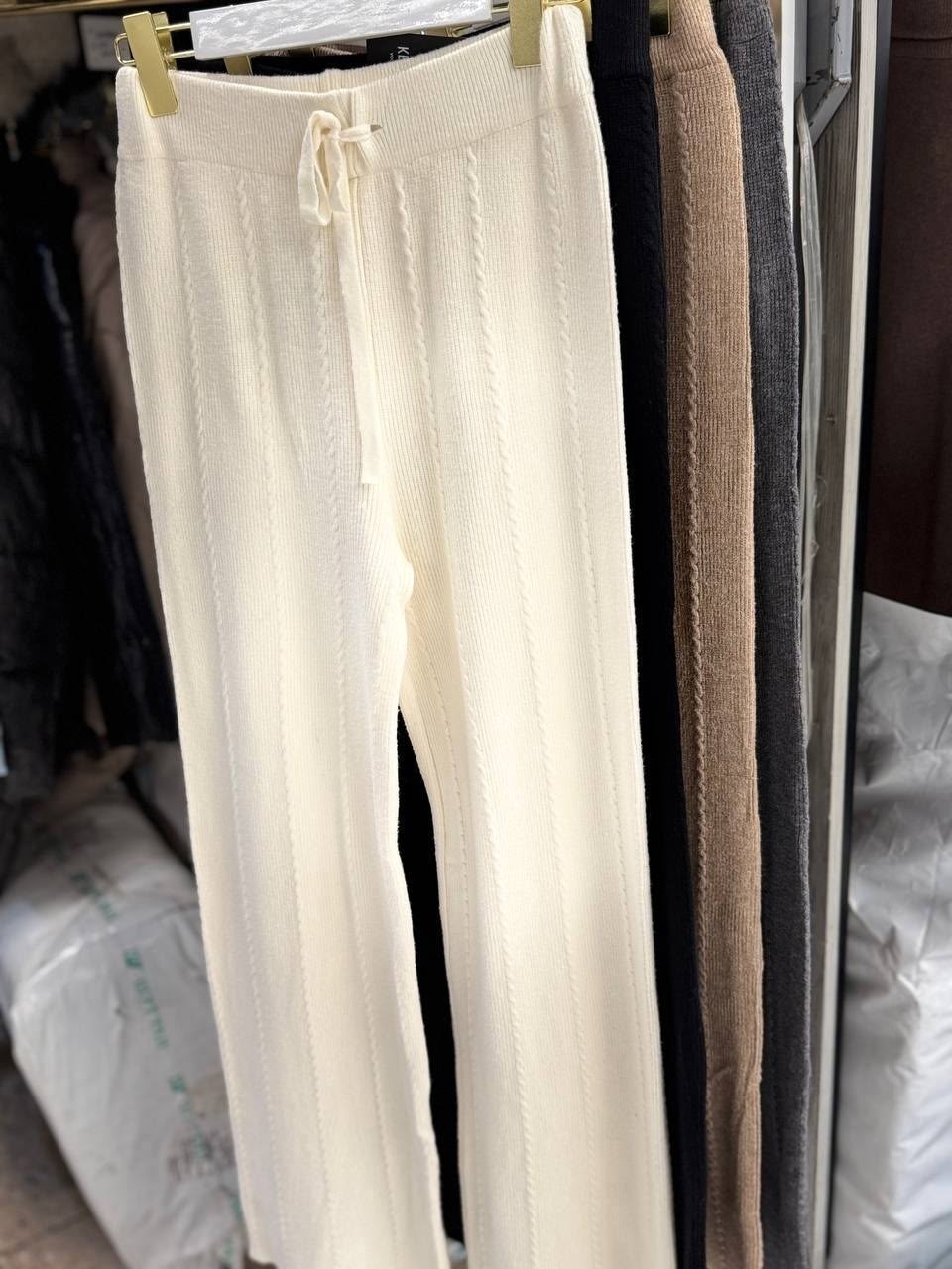 широкие брюки женские,трикотажные брюки,широкие брюки,брюки женские вязаные,вязаные брюки