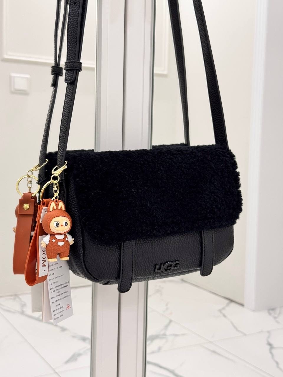 сумка с мехом ugg,сумка с мехом,сумка угг,сумка,сумка меховая