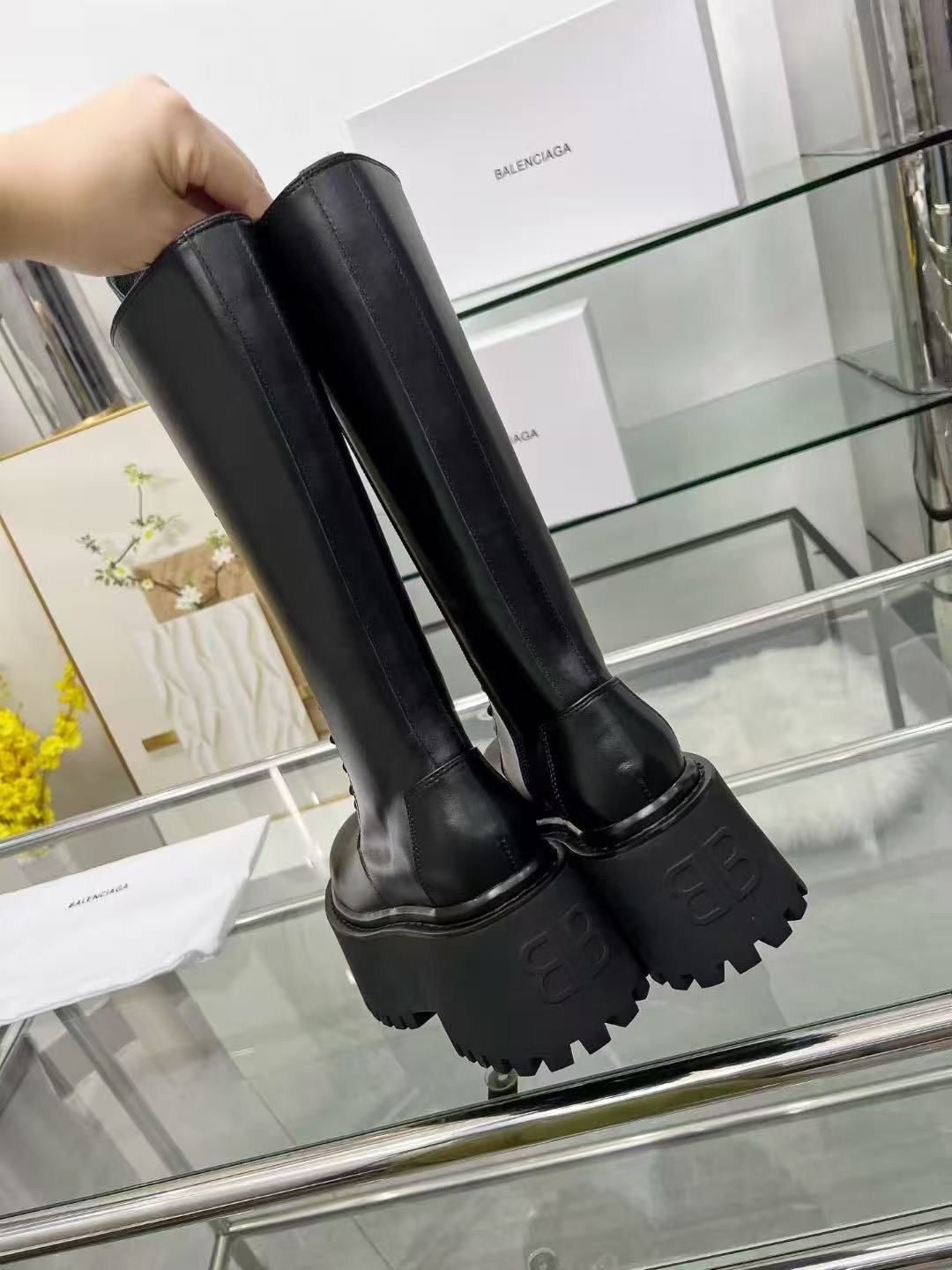 ,женские сапоги,сапоги balenciaga,ботинки баленсиага,модная женская