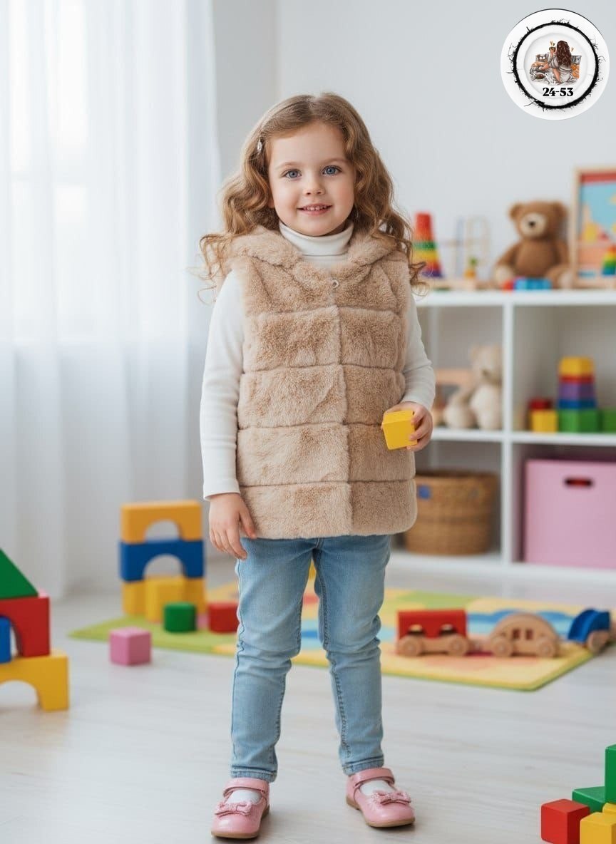 жилеты меховой,жилетка детская меховая,жилет детский меховой,детский жилет,меховая жилетка для девочки