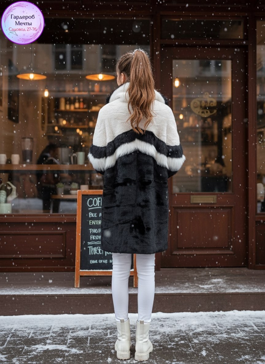 пальто комбинированное,меховое пальто,пальто зимнее,шуба женская,женская дубленка