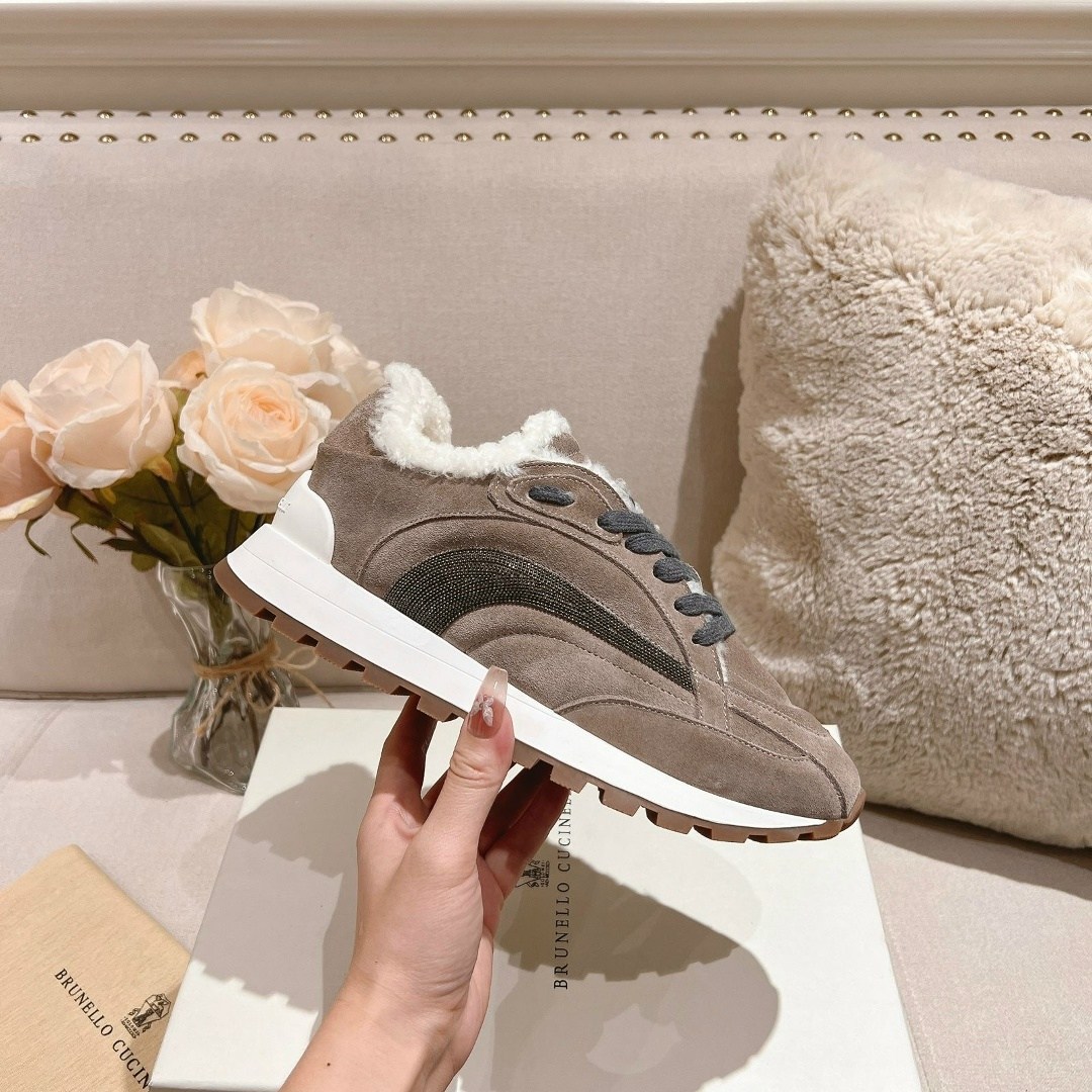 кроссовки brunello cucinelli,,кроссовки из замши,кроссовки женскиe,кроссовки для женщин
