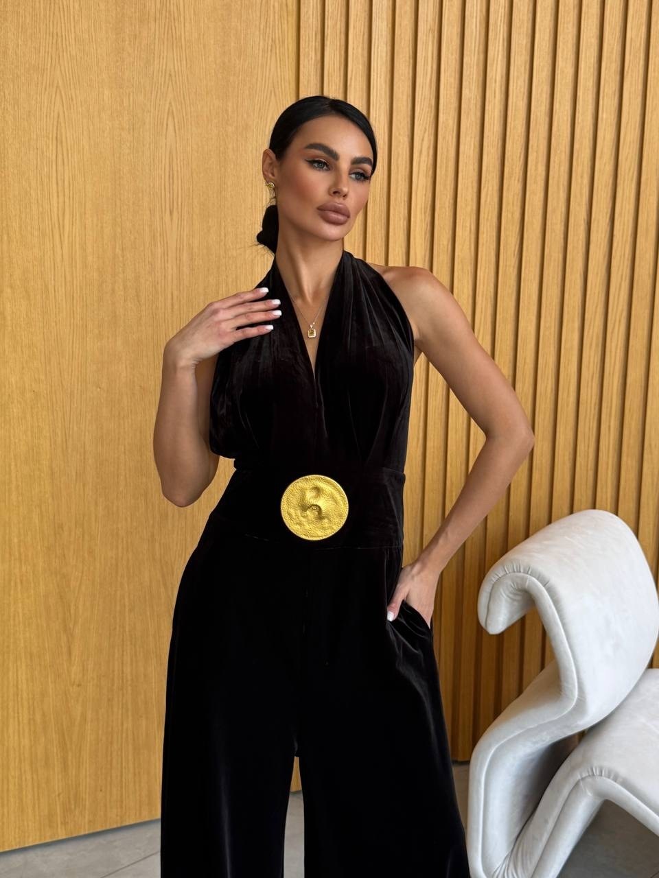 бархатный комбинезон,женский бархатный комбинезон,комбинезон женский,вечерние комбинезоны,комбинезон с поясом