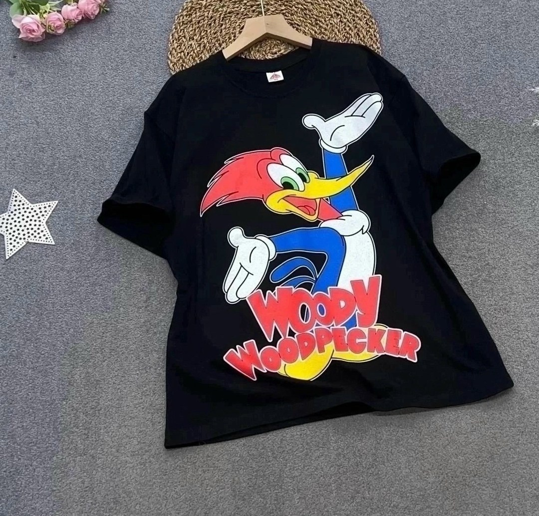 футболки оверсайз,детская футболка,футболки модные,футболка дятел вуди